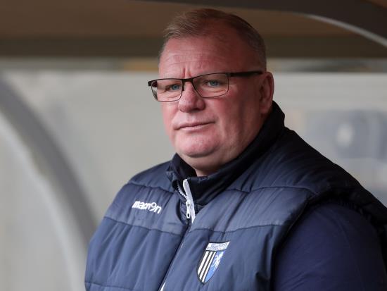 Gillingham boss Steve Evans frustrated with red card during MK Dons defeat