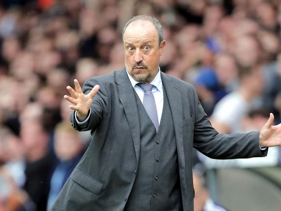 Rafa Benitez insists Everton are a work in progress after second-half collapse