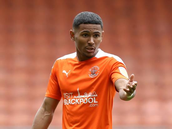 Demetri Mitchell could be back for Blackpool as they play host to Barnsley