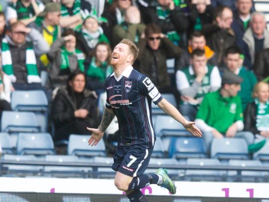Michael Gardyne bags late winner as Inverness stay top of Championship
