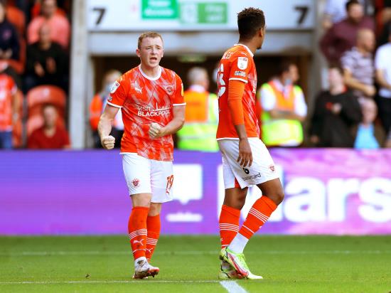 Blackpool’s rise continues with third win in four