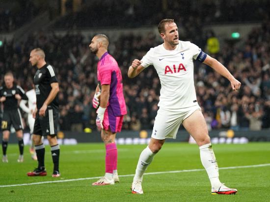 Tottenham Hotspur 5 - 1 ND Mura 05: Harry Kane hat-trick helps Tottenham thrash Mura in Europa Conference League