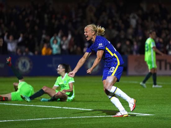 Chelsea leave it late as Pernille Harder nets equaliser against old club
