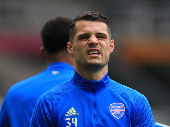 Granit Xhaka still sidelined as Arsenal welcome Patrick Vieira’s Crystal Palace