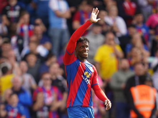 Wilfried Zaha set for Crystal Palace return as they host Newcastle