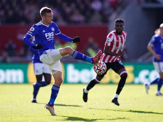 Leicester striker Jamie Vardy set to miss Carabao Cup tie with Brighton