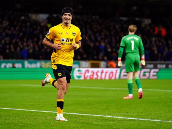 Raul Jimenez scores his first home goal for over a year as Wolves beat Everton