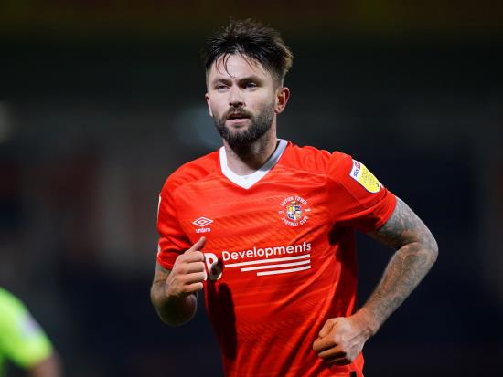 Midfielder Henri Lansbury to miss Luton’s game with Stoke because of suspension