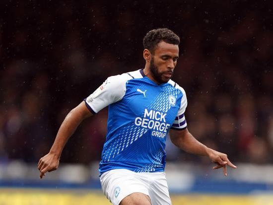 Peterborough defender Nathan Thompson suspended for visit of in-form Fulham