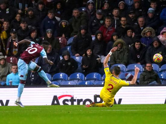 Maxwel Cornet scores stunning volley as Burnley share the points with Palace