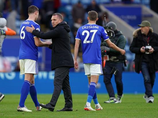 Brendan Rodgers disappointed as Leicester supporters voice their frustration