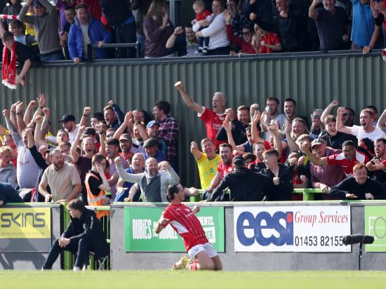 Harry McKirdy returns for Swindon’s clash with Hartlepool