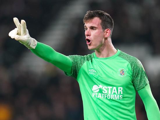 Simon Sluga could return in goal for Luton as Cardiff challenge Hatters