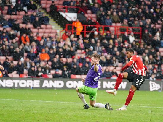 Goals from Rhian Brewster and Billy Sharp give Paul Heckingbottom winning start