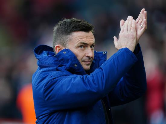 New Sheffield United manager Paul Heckingbottom praises players after victory