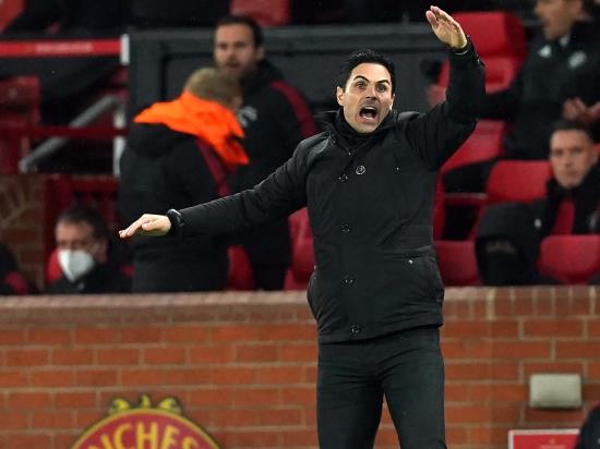 Mikel Arteta feels Arsenal let Manchester United off the hook at Old Trafford