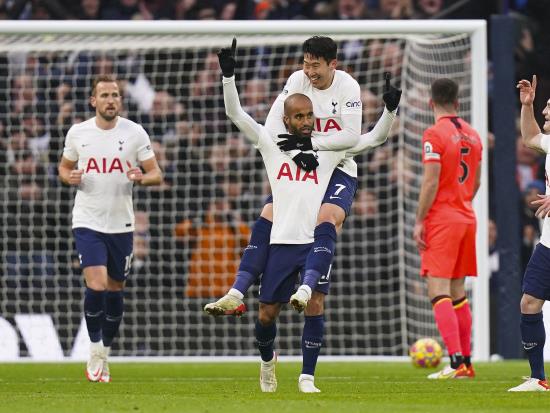 Lucas Moura scores stunner as Spurs march on under Antonio Conte