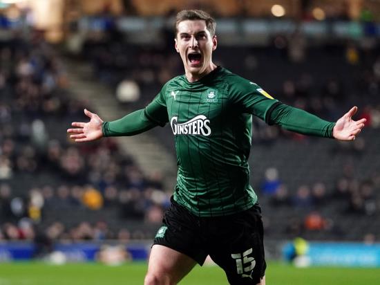 Conor Grant secures draw in Steven Schumacher’s first game as Plymouth boss