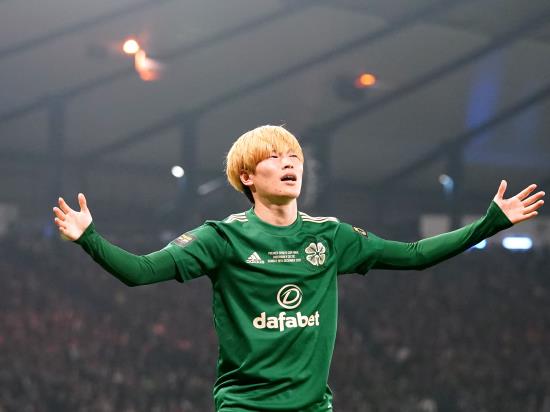 Kyogo Furuhashi fires Celtic to Premier Sports Cup glory with brace at Hampden