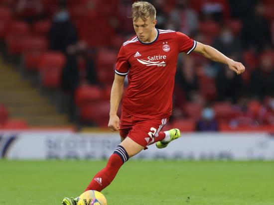 Ross McCrorie back following suspension as Aberdeen play host to Dundee