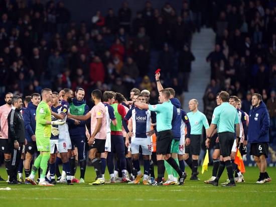 Sam Johnstone and Aden Flint see red in full-time melee at West Brom-Cardiff