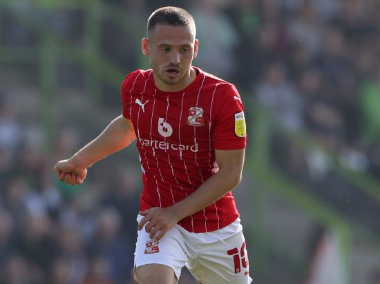 Jack Payne sidelined as Swindon host Manchester City in FA Cup third round
