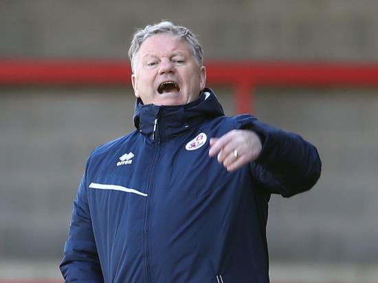 John Yems praises Crawley for riding their luck in victory at Northampton