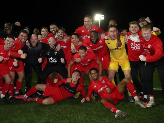 Kidderminster targeting the big guns after shock FA Cup victory over Reading