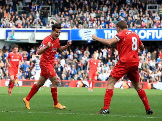 Philippe Coutinho and Lucas Digne available for Steven Gerrard’s Aston Villa