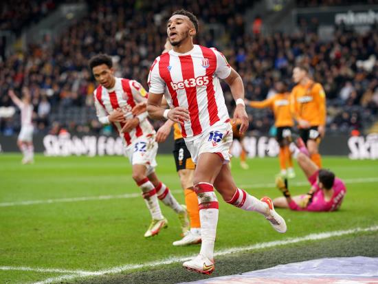Jacob Brown and Tom Ince on target as Stoke continue strong away form at Hull