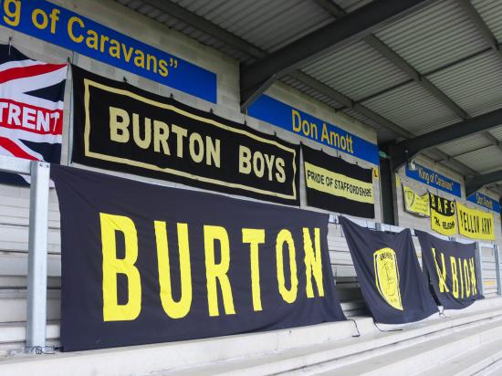Burton duo doubtful for AFC Wimbledon match