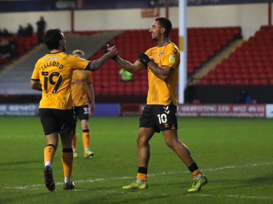 Courtney Baker-Richardson goal enough for Newport to see off Scunthorpe