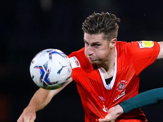 Luton without suspended Reece Burke for Bristol City clash