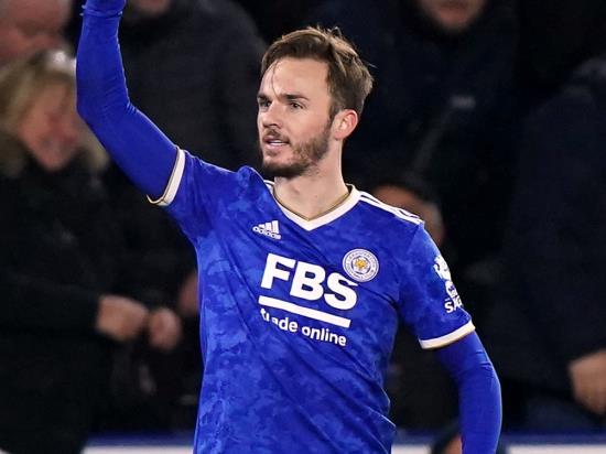 James Maddison nets twice at Randers as Leicester ease into last 16