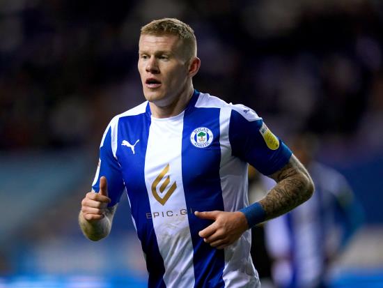 James McClean on target before receiving late red card as Wigan defeat Fleetwood