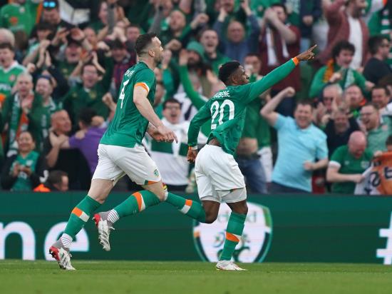 Stephen Kenny delighted by Chiedozie Ogbene’s unexpected impact for Republic