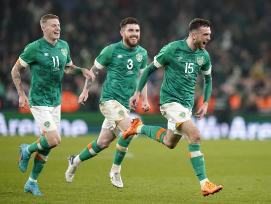Substitute Troy Parrott nets late Republic of Ireland winner against Lithuania