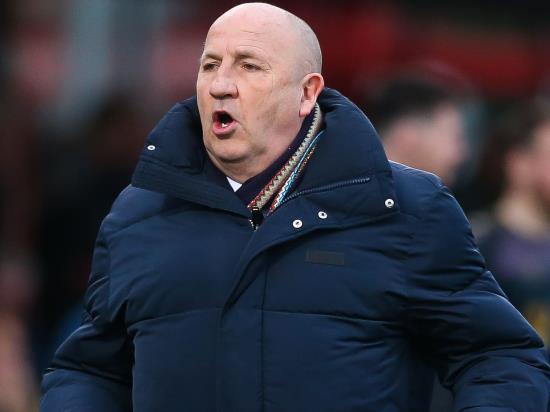 Accrington boss John Coleman frustrated by Ross Sykes red card in 4-4 draw