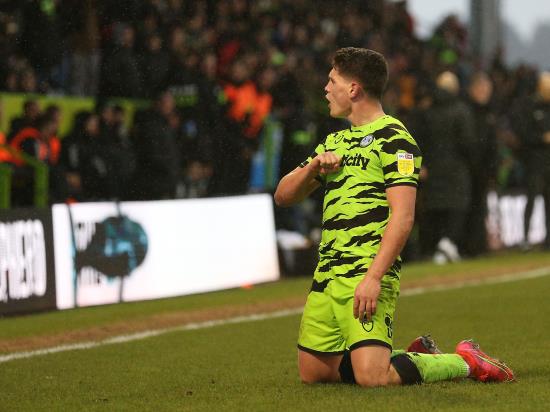 Forest Green pushing for promotion without injured striker Matty Stevens