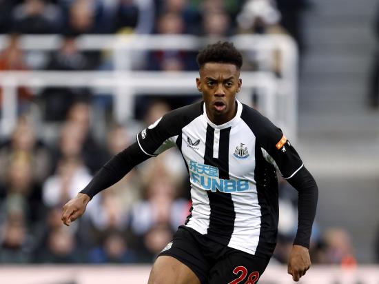 Newcastle will check on Joe Willock’s fitness ahead of Wolves clash