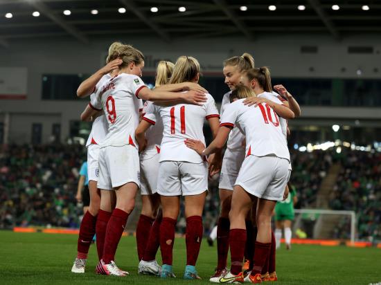 England thrash Northern Ireland to move to brink of World Cup qualification