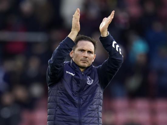 Frank Lampard insists ‘anything is possible’ after Everton battle for point
