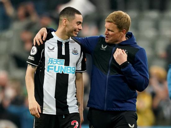 Eddie Howe delighted to match a Newcastle record set by Sir Bobby Robson