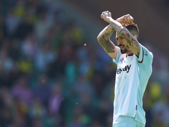 West Ham hammer Norwich to stay in hunt for Premier League top-six spot