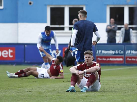 Northampton miss out on automatic promotion despite win at Barrow