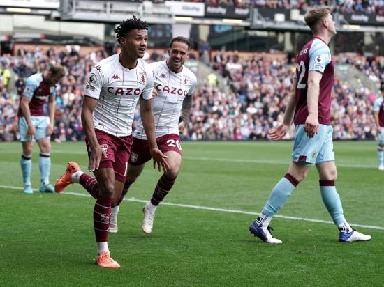 Burnley survival hopes suffer major blow with defeat to Aston Villa