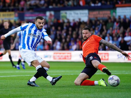 Nothing between Luton and Huddersfield after tense play-off first leg
