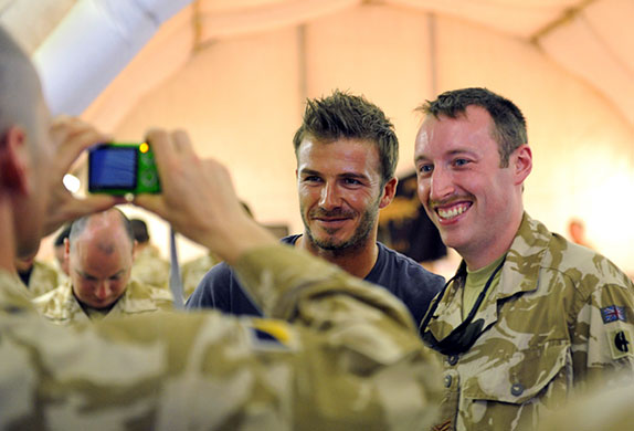 David Beckham in Afghanistan