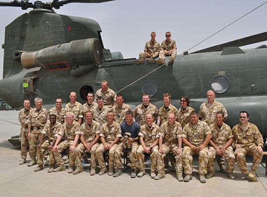 David Beckham in Afghanistan