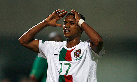 Nani ruled out of Portugal's World Cup 2010 campaign